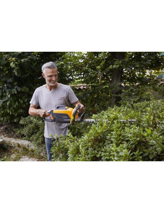 Taille haies à batterie Stiga HT 500E offre Pack - BEAUCAMP MOTOCULTURE