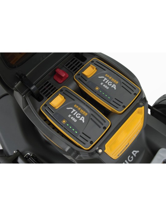 Tondeuse à batterie tractée Stiga COMBI 748 EV - BEAUCAMP MOTOCULTURE