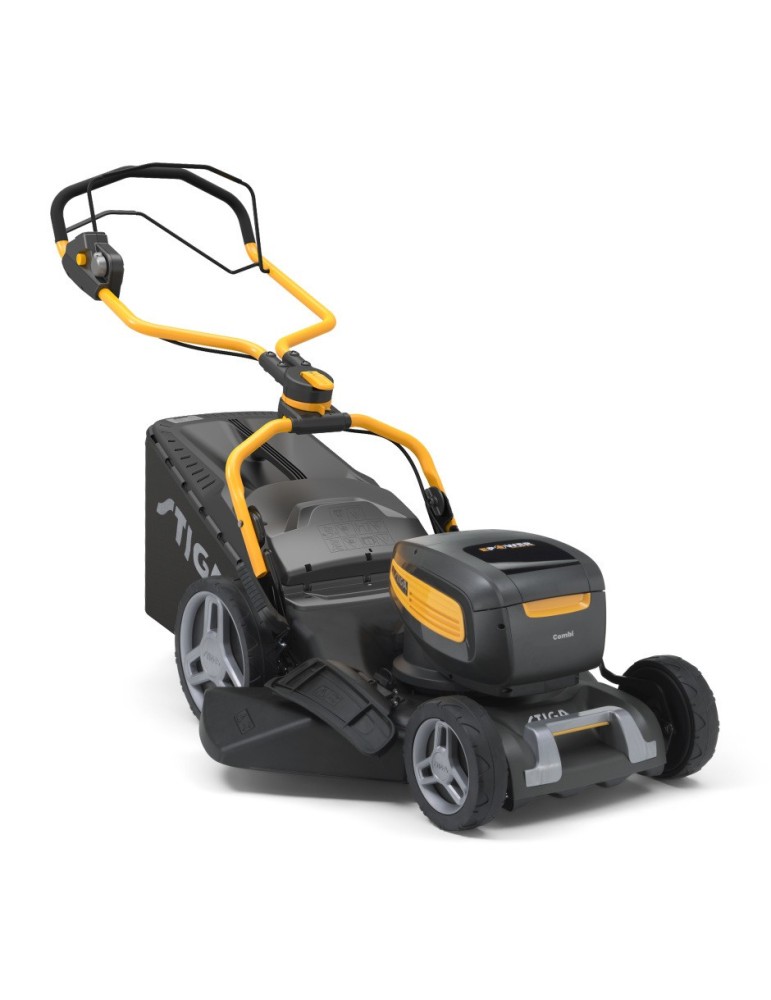Tondeuse à batterie tractée Stiga COMBI 748 EV - BEAUCAMP MOTOCULTURE