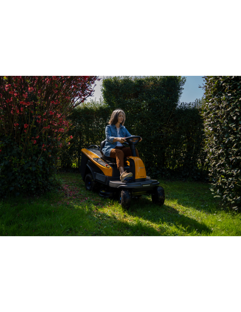 Autoportée batterie rider Stiga Swift 372e - BEAUCAMP MOTOCULTURE