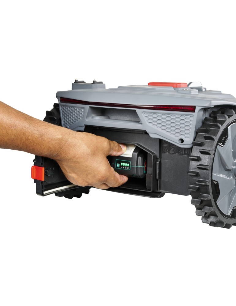 Tondeuse robot Oleo Mac OM R1000I - 1000m² - BEAUCAMP MOTOCULTURE