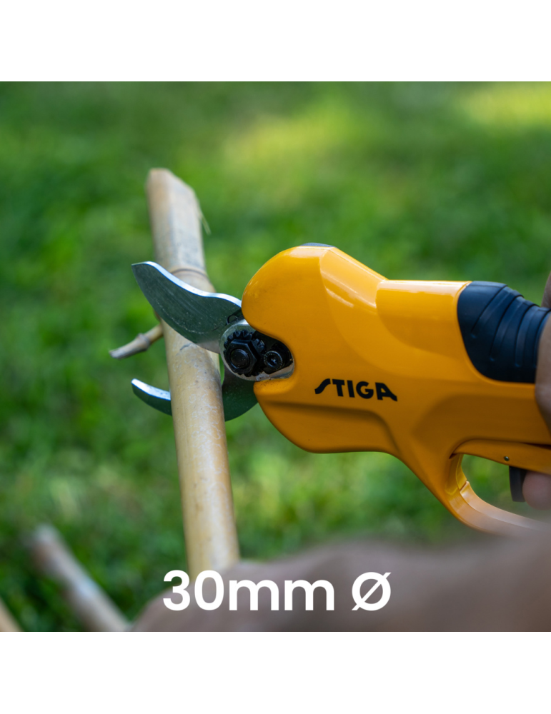 Sécateur + tronçonneuse batterie Stiga SP 100E - BEAUCAMP MOTOCULTURE