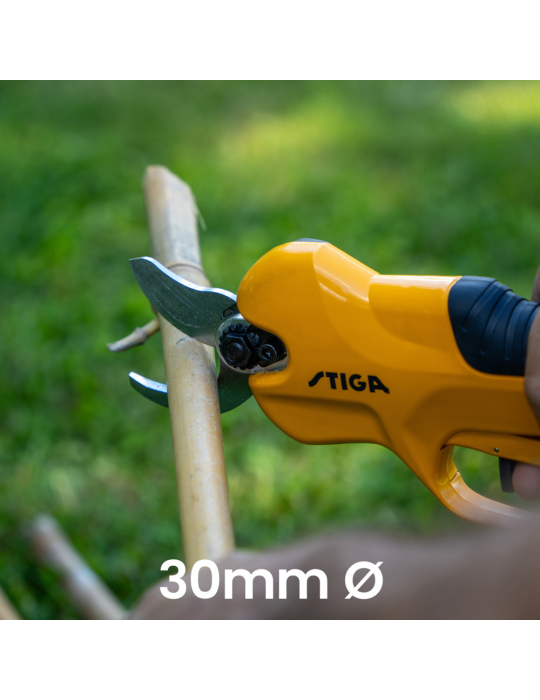 Sécateur + tronçonneuse batterie Stiga SP 100E - BEAUCAMP MOTOCULTURE