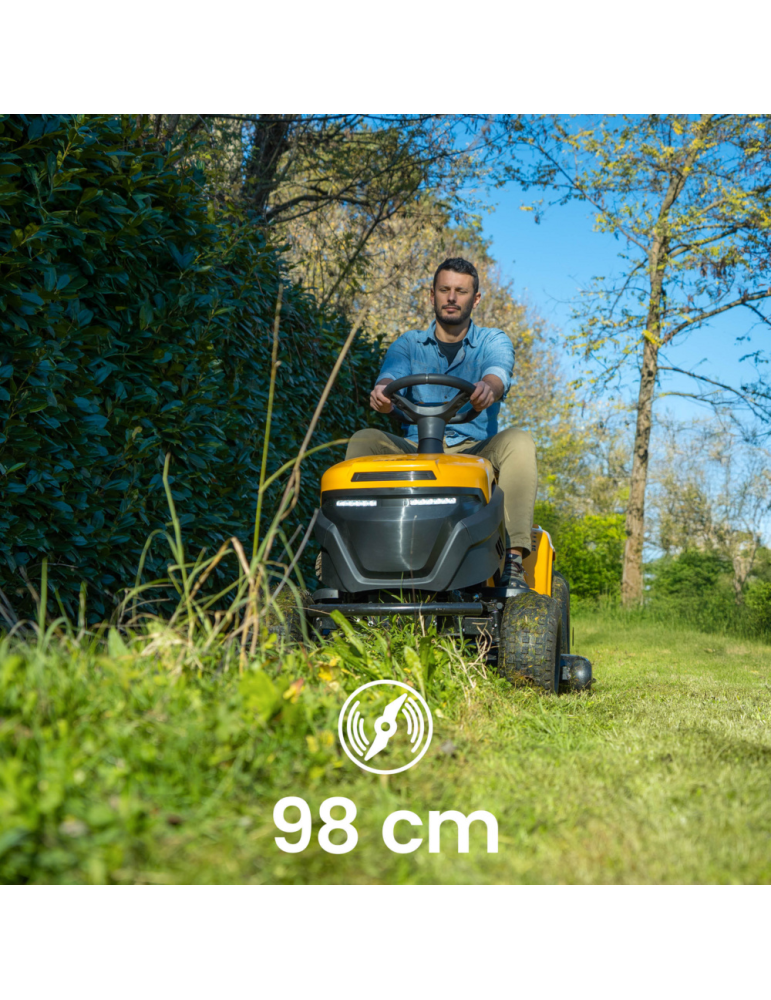 Autoportée éjection Stiga Tornado 398e 56V - BEAUCAMP MOTOCULTURE