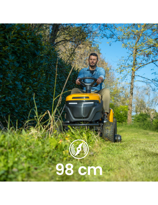 Autoportée éjection Stiga Tornado 398e 56V - BEAUCAMP MOTOCULTURE