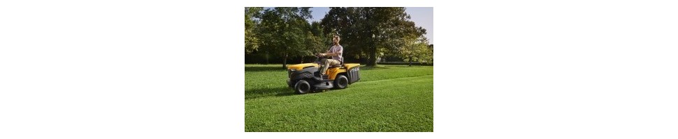 Tracteurs robustes Stiga, Oléo-Mac et Outils Wolf
